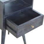 Mini Ash Black Bedside - Image 6