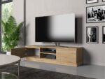 Malwa 140 Modern TV Unit in Artisan Oak - Image 7
