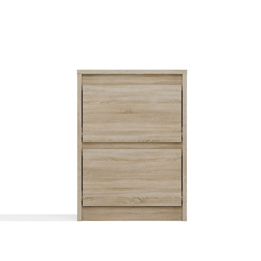 Image0003 Karo K2 Modern Bedside Table in Sonoma Oak - Image 5