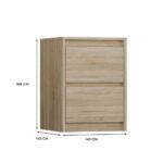 Karo K2 Modern Bedside Table in Sonoma Oak - Image 6