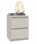 Malwa M2 Bedside Table in Cashmere - Image 4