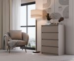 Malwa M4 Chest of Drawers - Clay Grey - Image 2