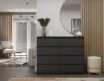 Malwa M8 Dresser - Black - Image 9