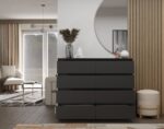 Malwa M8 Dresser - Black - Image 11