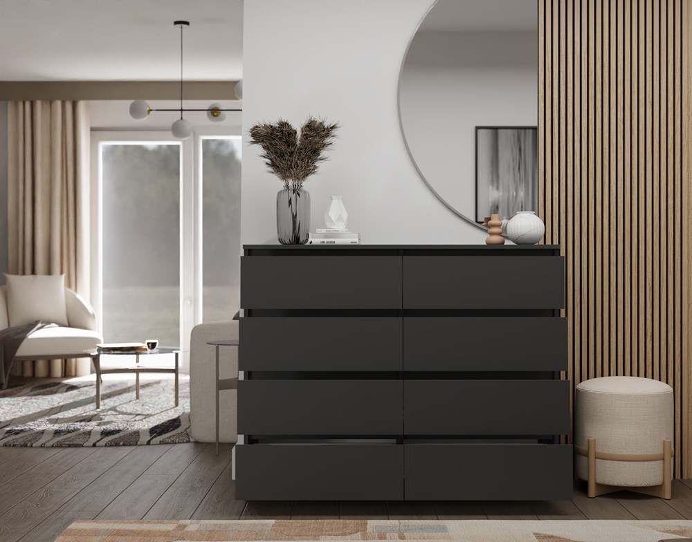 M8-120_czern_3 Malwa M8 Dresser - Black - Image 11