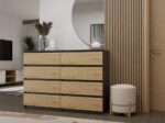 Malwa M8 Dresser - Anthracite & Artisan Oak - Image 10