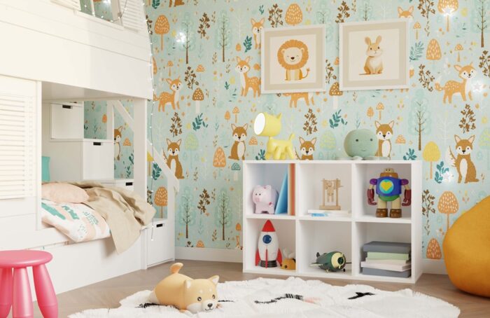 Grid Mini 2x3 White Bookcase - Image 4