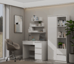 Mijas Right Desk - White - Image 6