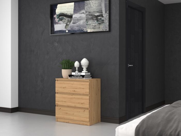 Malwa M3 Oak Effect Storage Unit - Image 7