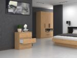 Malwa M3 Oak Effect Storage Unit - Image 8