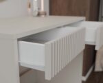 Marina Slim Desk with 2 Drawers – Beige - Image 5