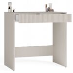 Marina Slim Desk with 2 Drawers – Beige - Image 2