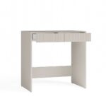 Marina Slim Desk with 2 Drawers – Beige - Image 7