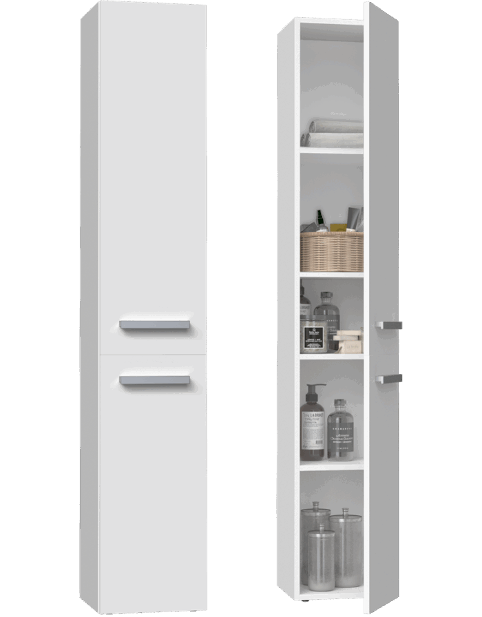 WhiteEase Bathroom Cabinet - Image 3