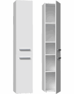 WhiteEase Bathroom Cabinet