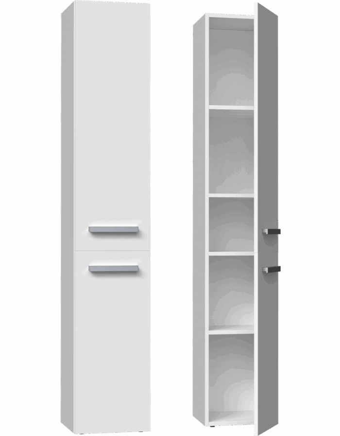 WhiteEase Bathroom Cabinet - Image 1