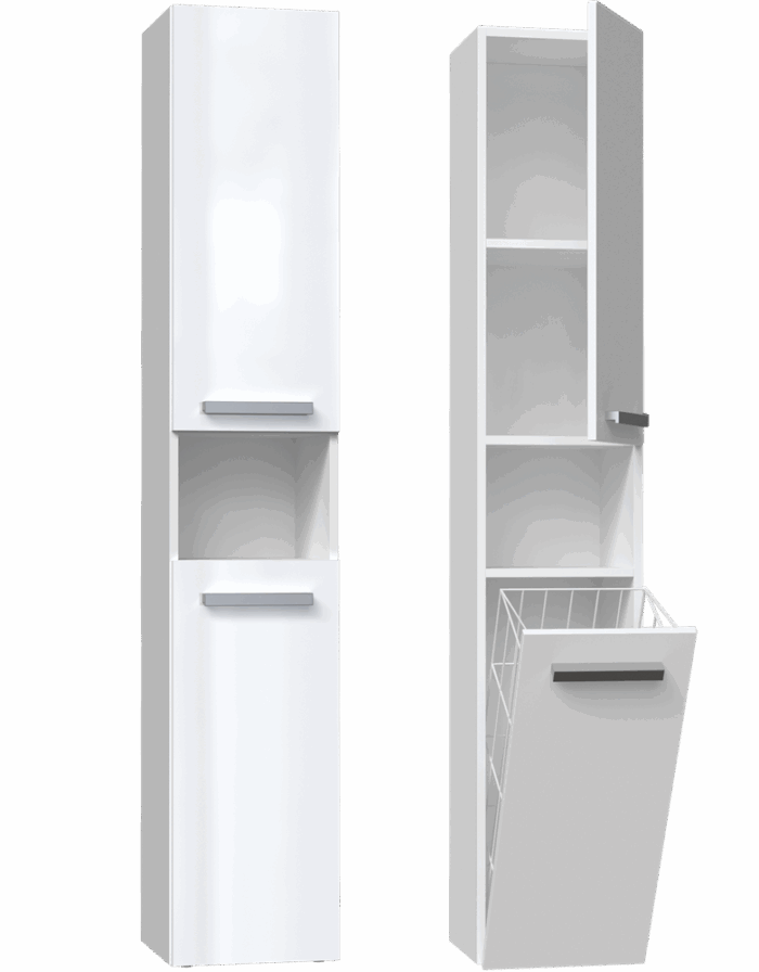 ShineTall Glossy Cabinet - Image 1