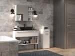 Pureline Tall White Cabinet - Image 4