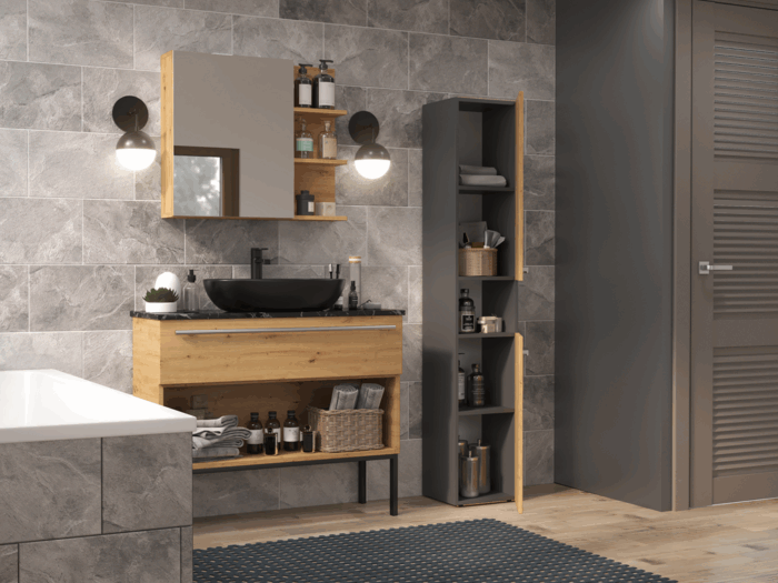 DarkOak Slim Cabinet - Image 6