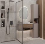 Claytone Tall Bathroom Cabinet - Image 8