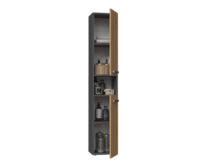 DarkOak Slim Cabinet - Image 8