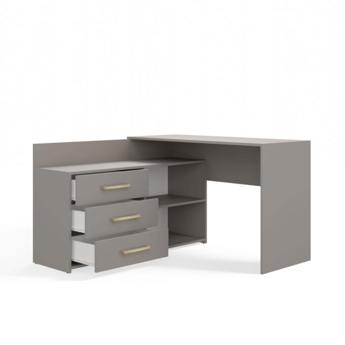 Dany Compact Desk – Clay Finish - Image 7