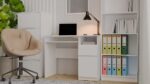 Porto Right-Side Desk – White Finish - Image 4