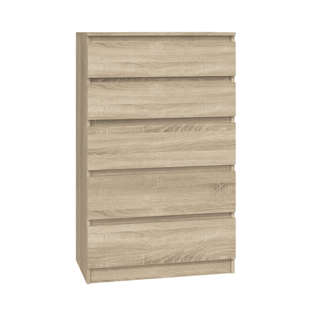 Projekt bez nazwy - 2025-11-08T151428.008 Malwa M5 5-Drawer Chest - Sonoma Oak - Image 1