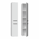 WhiteEase Bathroom Cabinet