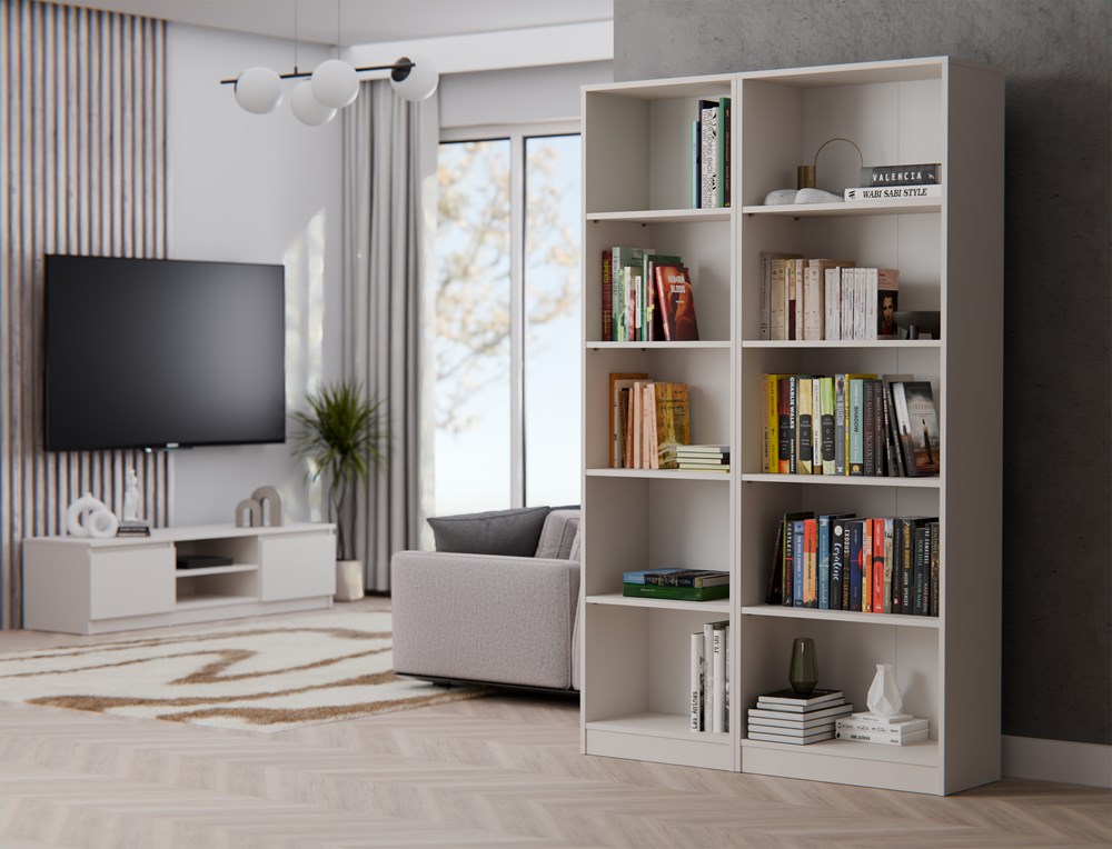 R50_R60_Kaszmir Onyx R50 Classic Bookcase in Cashmere - Image 6