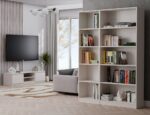 Onyx R50 Classic Bookcase in Cashmere - Image 9