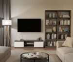 Onyx R60 Anthracite Bookcase - Image 4