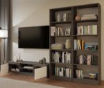 Onyx R60 Anthracite Bookcase - Image 8