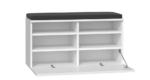 Orion White Shoe Cabinet - Image 2