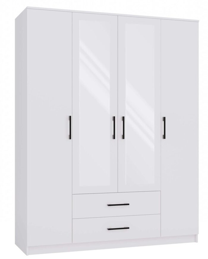 Wardrobe Remos 160 White - Image 1