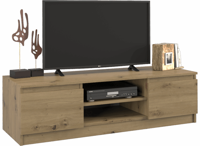 TV Stand Dalton 120 Artisan Oak - Image 1
