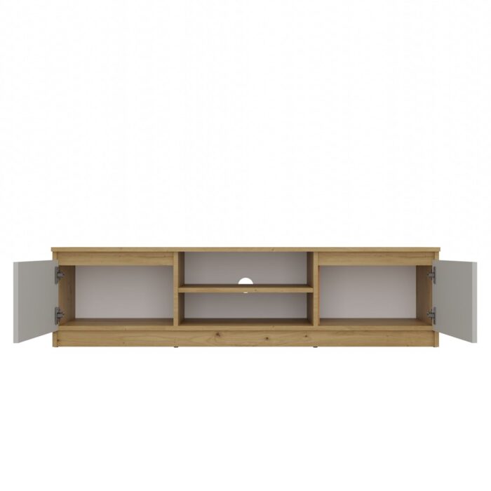 TV Stand Dalton 140 Oak & Cashmere Beige - Image 11
