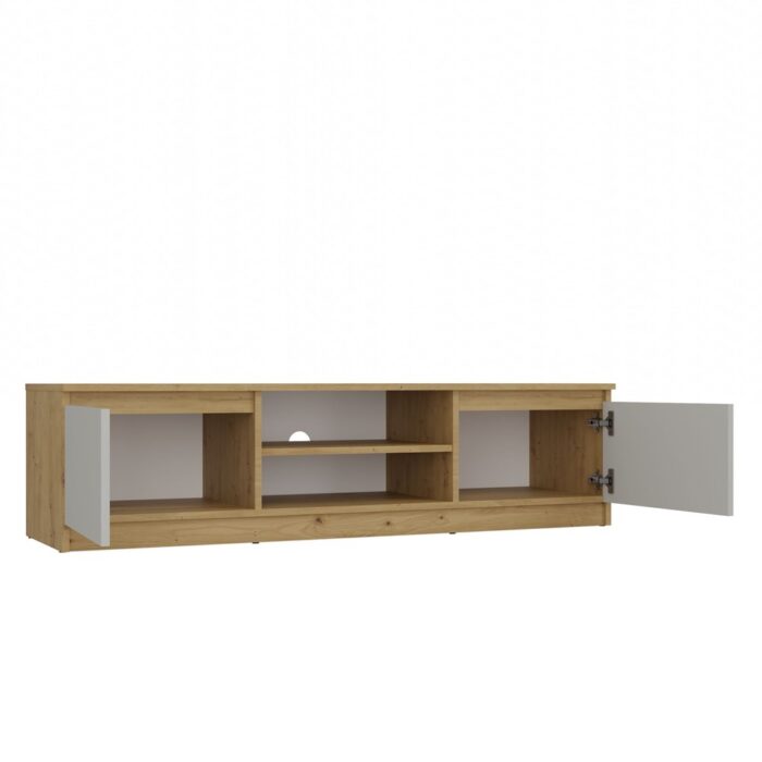 TV Stand Dalton 140 Oak & Cashmere Beige - Image 13