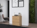 Malwa M3 Oak Effect Storage Unit - Image 11