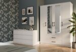Wardrobe Remos 160 White - Image 3