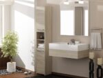 Sara S30 Tall Bathroom Cabinet in Sonoma Oak - Image 6