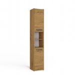 Sara S30 Tall Bathroom Cabinet in Artisan Oak - Image 7