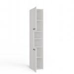 Sara S30 Tall Bathroom Cabinet in White - Image 2