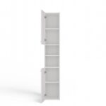 Sara S30 Tall Bathroom Cabinet in White - Image 4