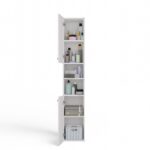 Sara S30 Tall Bathroom Cabinet in White - Image 7