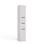 Sara Slim White Cabinet