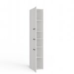 Sara Slim White Cabinet - Image 4