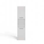 Sara S40 Tall Bathroom Cabinet in White - Image 3