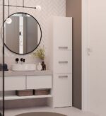 Sara White Storage Cabinet - Image 6