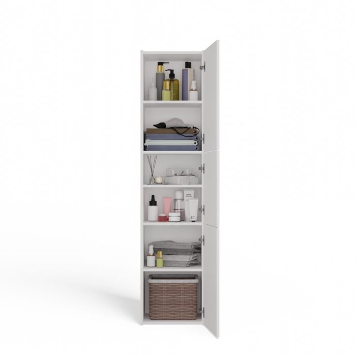 Sara White Storage Cabinet - Image 8